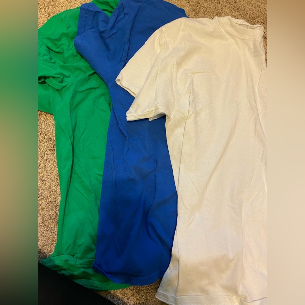 Various plan t-shirts (different colors)